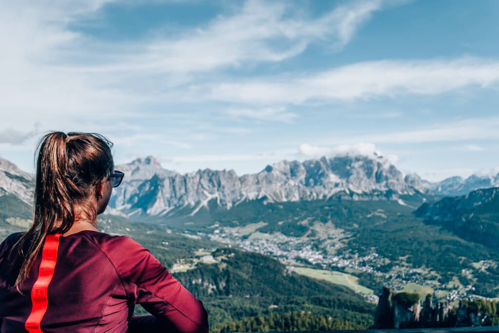 Ausblick Richtung Cortina
