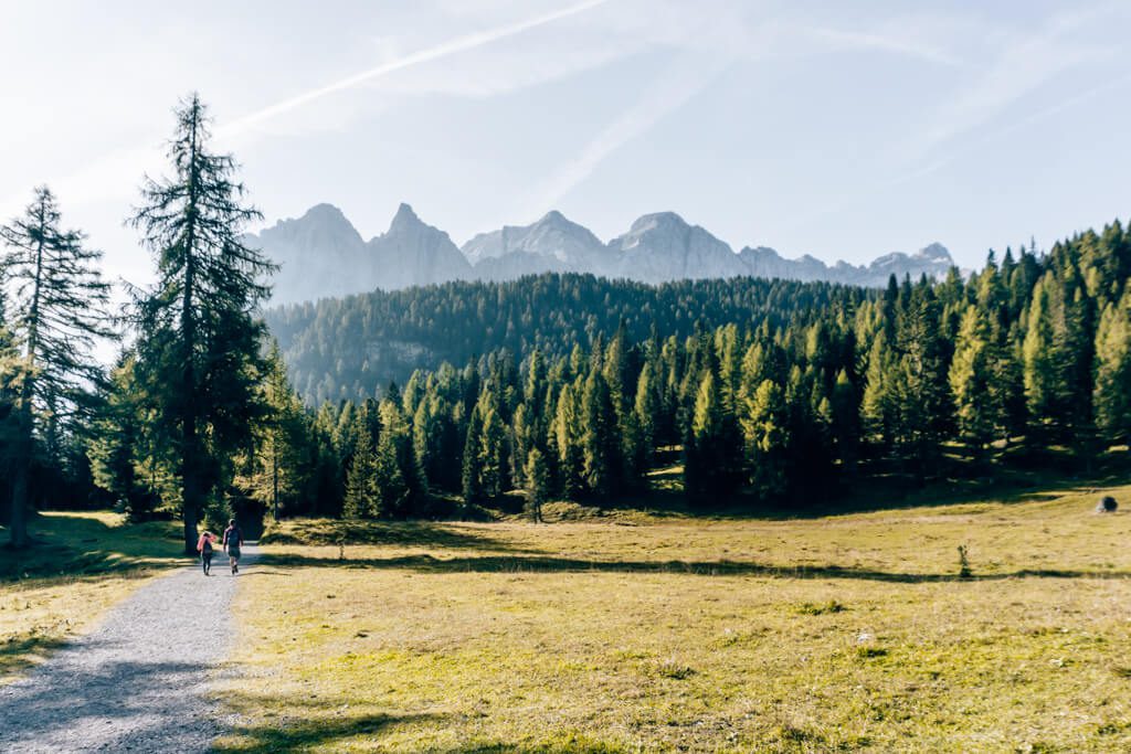 Weg zum Lago di Sorapis