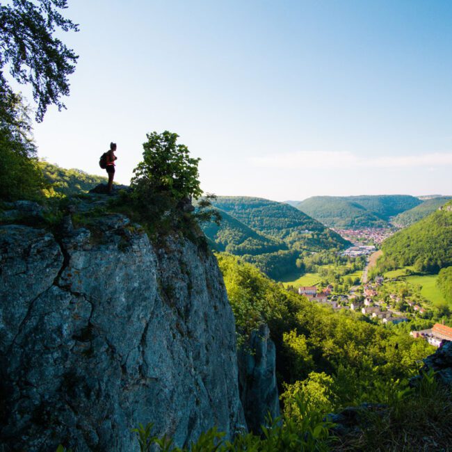 Panorama-Blick Ermstal