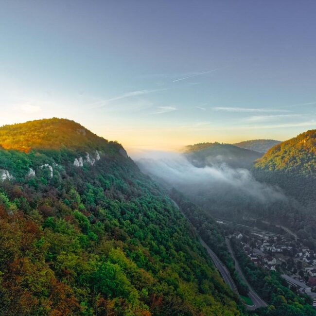 Blick über die Schäbische Alb