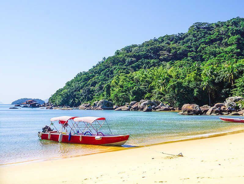 Bootsfahrt auf der Ilha Grande