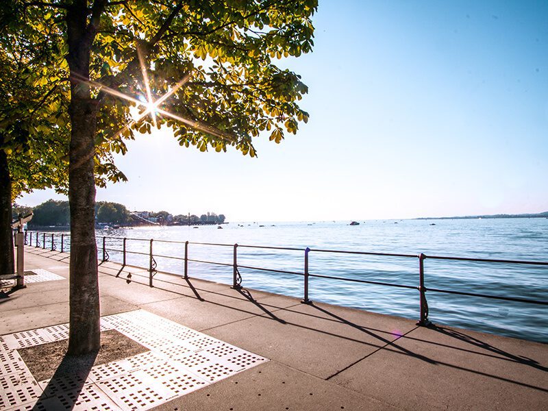 Uferpromenade am Bodensee