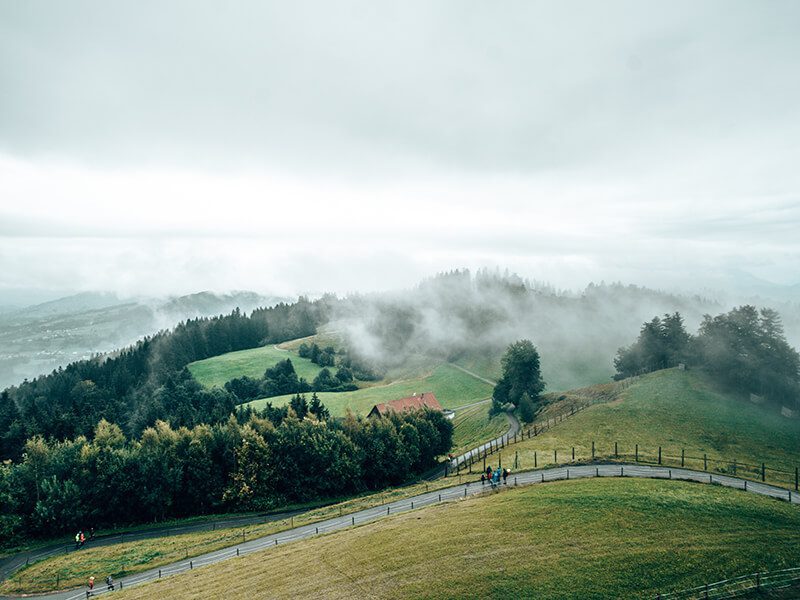 Mystische Stimmung am Pfäder