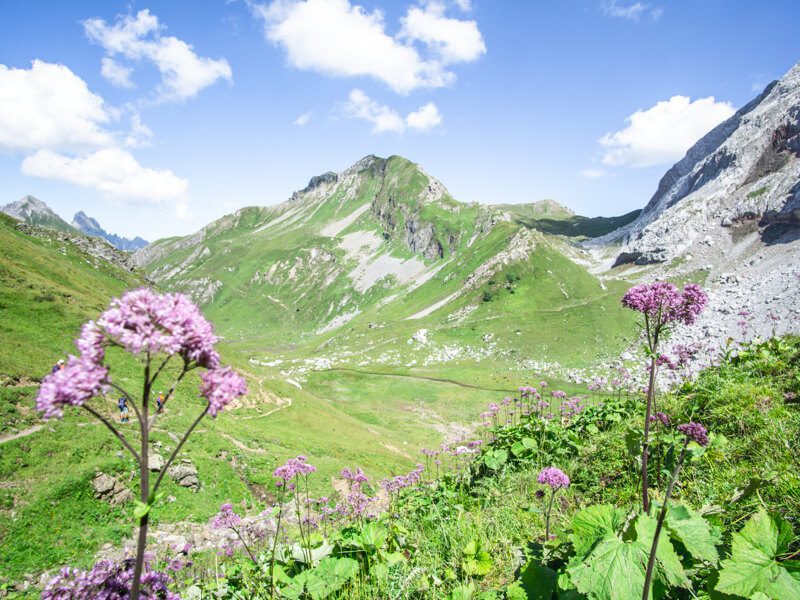 Idyllisch Wandern in Vorarlberg