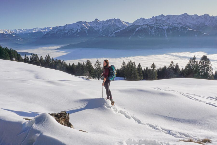 Wintertour in Vorarlberg