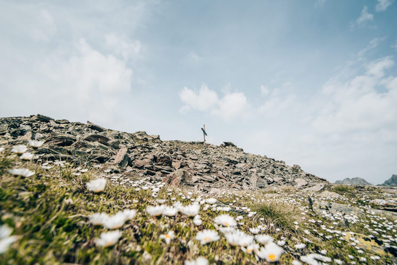 Gipfelkreuz Nörderberg Wanderung