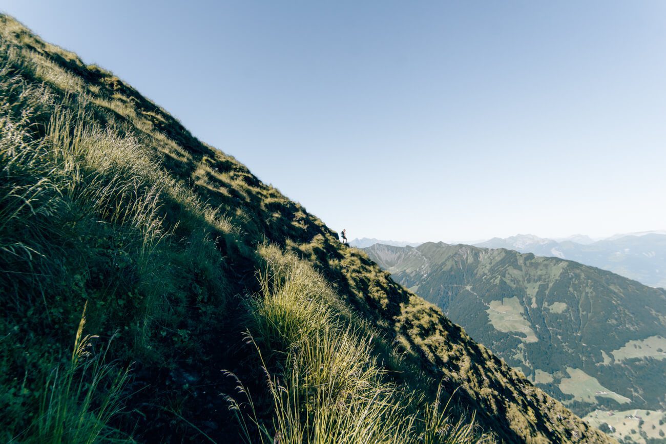 Panoramaausblicke auf dem Tell-Trail