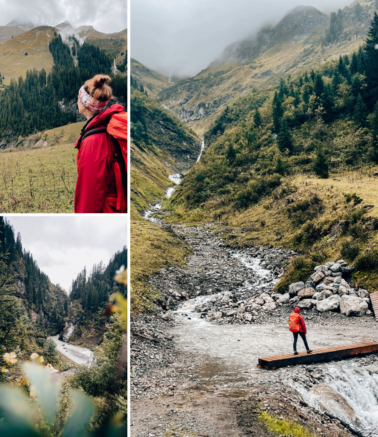 Gebirgsfälle und die Lechschlucht