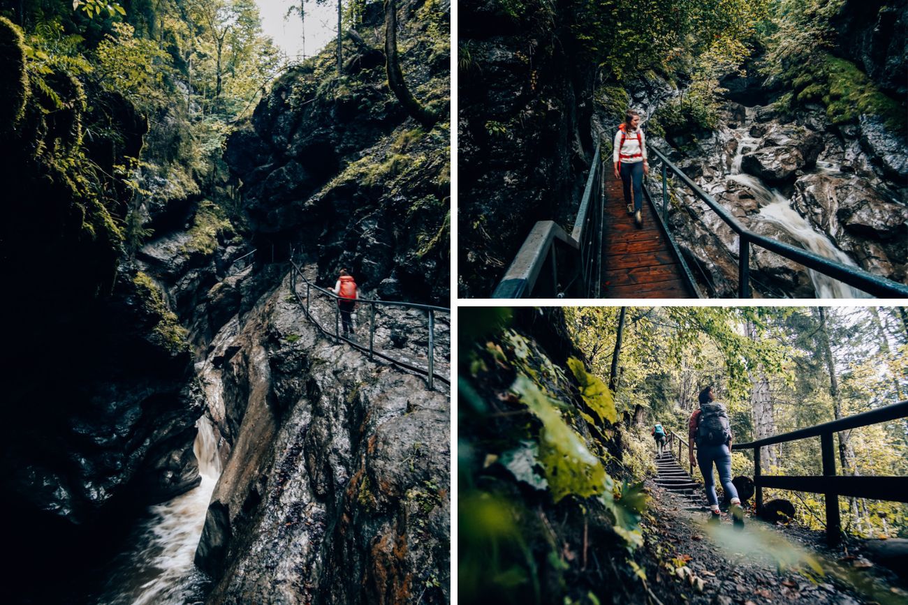 Wanderung durch die Starzachklamm
