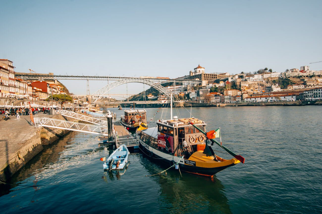 Uferpromenade in Porto