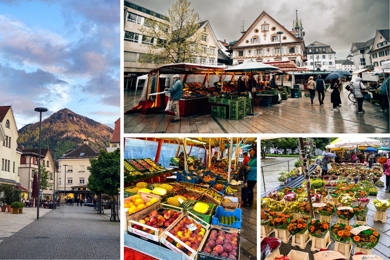 Markttag in Dornbirn