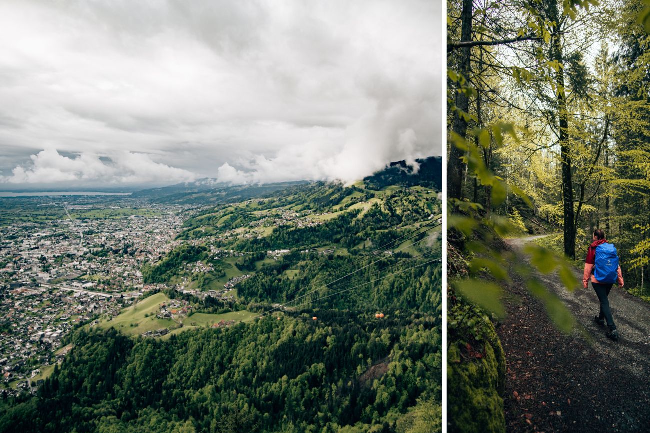Auf dem Karren, dem Hausberg Dornbirns