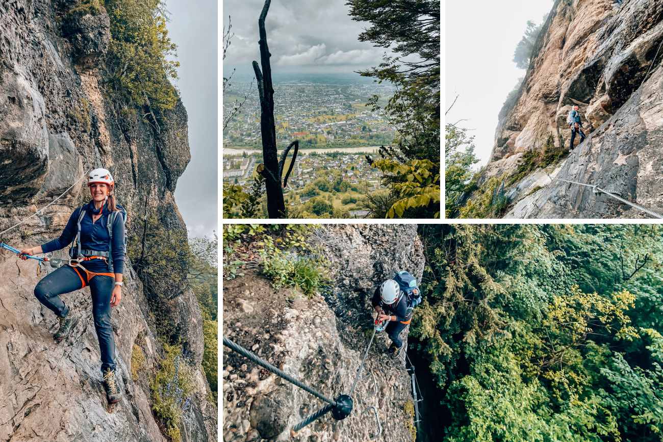 Klettersteig in der Bodensee-Vorarlberg Region
