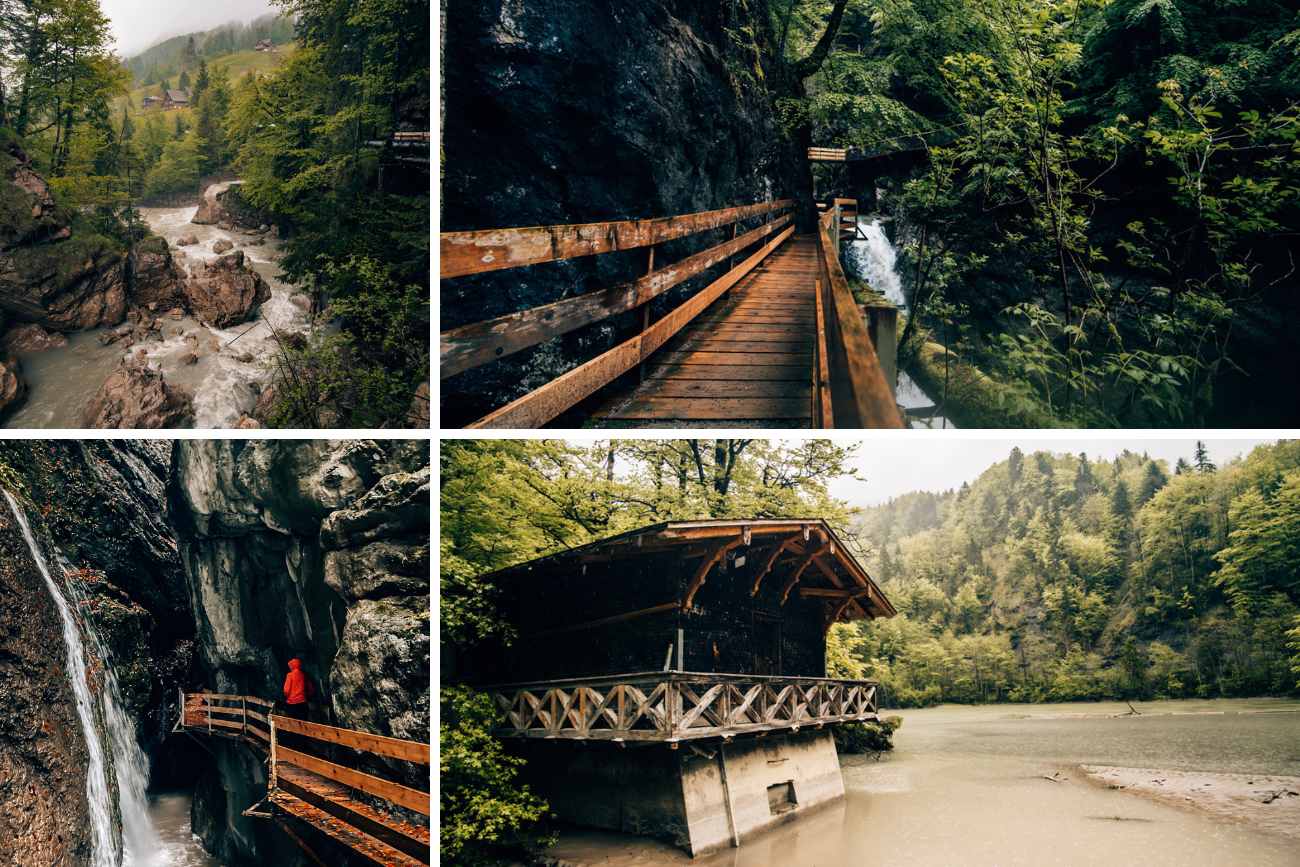 Wanderung durch die Rappenloch- und Alplochschlucht
