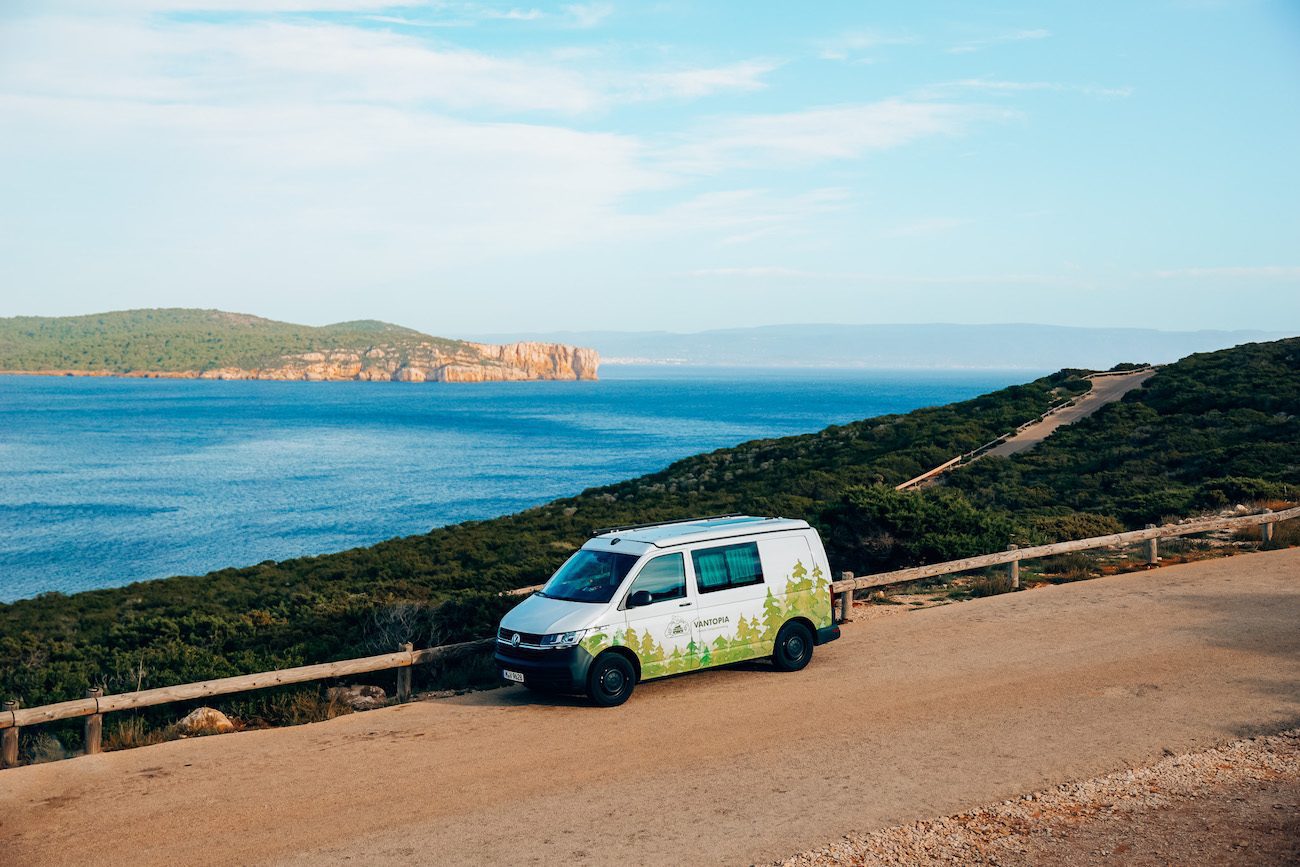 Van in Sardinien