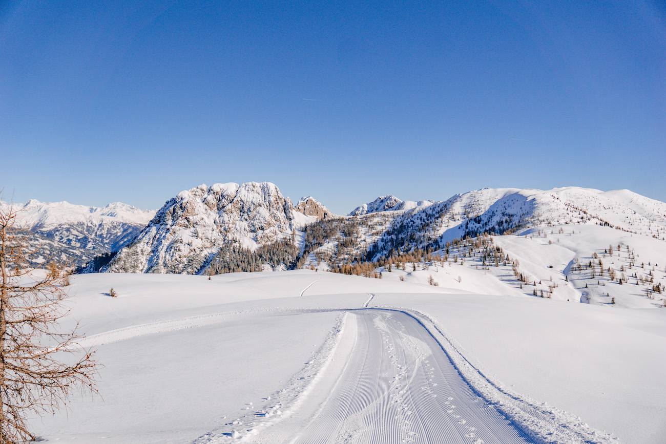 Blick auf die Lienzer Dolomiten