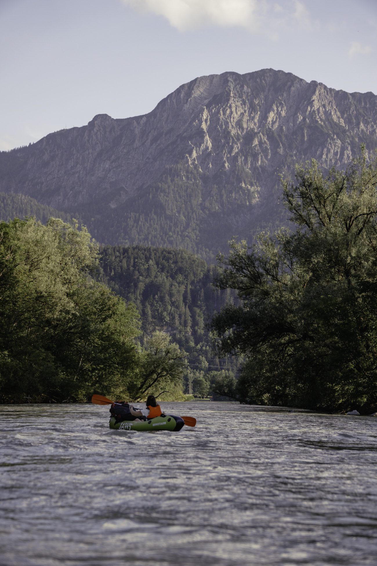 Beeindruckend wie der Herzogstand vor uns liegt