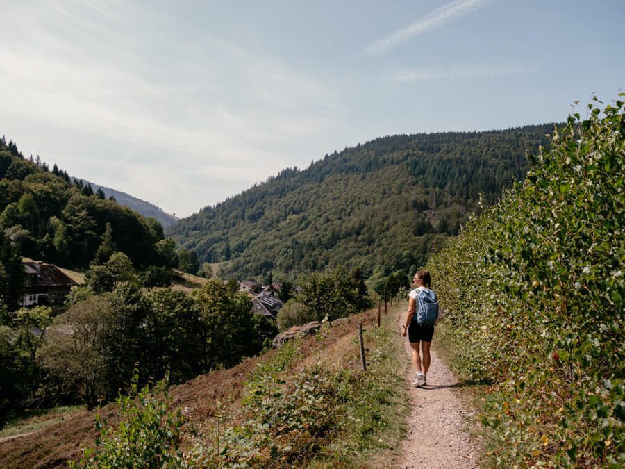 Ausblick Wasserfallsteig