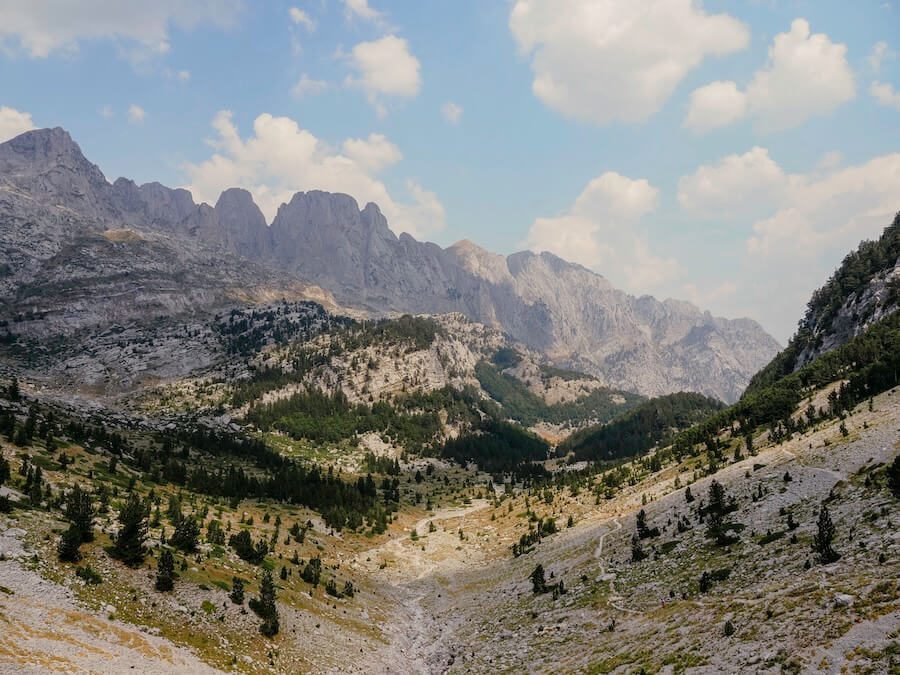 Blick zurück ins Tal