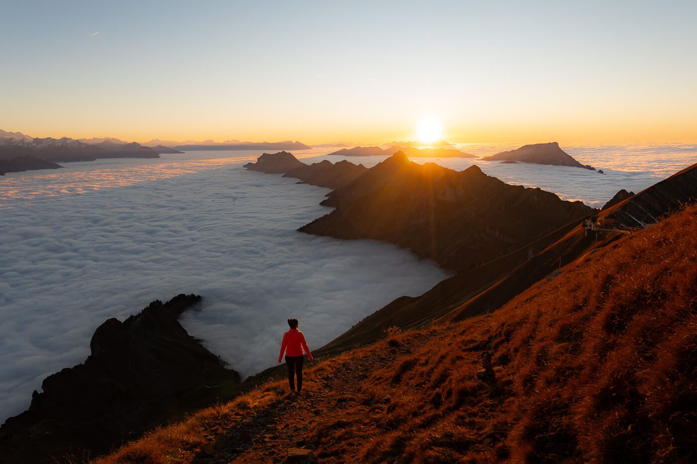 Sonnenuntergang Brienzer Rothorn