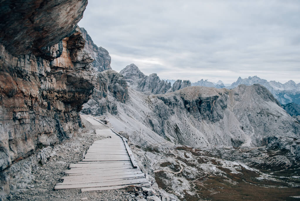 Wanderung durch die Dolomiten