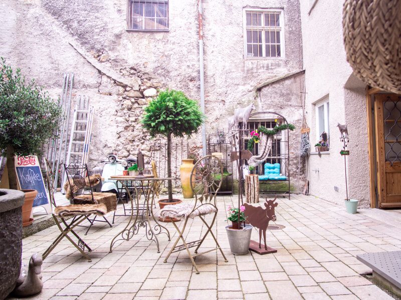 Süßes Cafe in Füssen