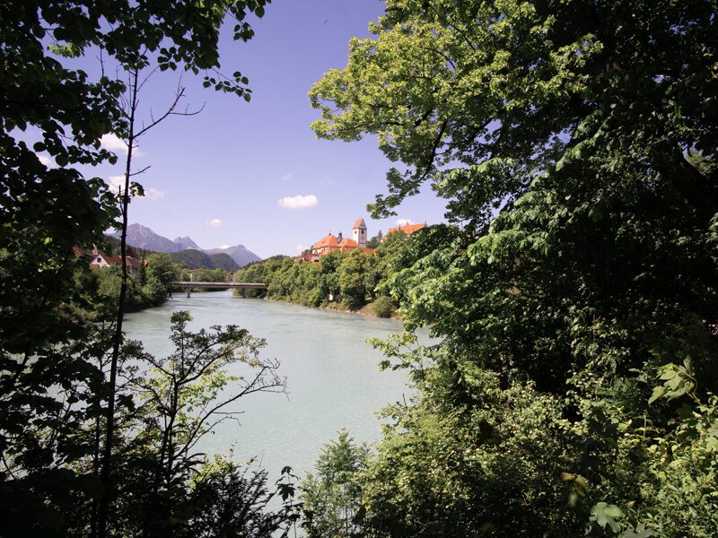 Blick auf Füssen