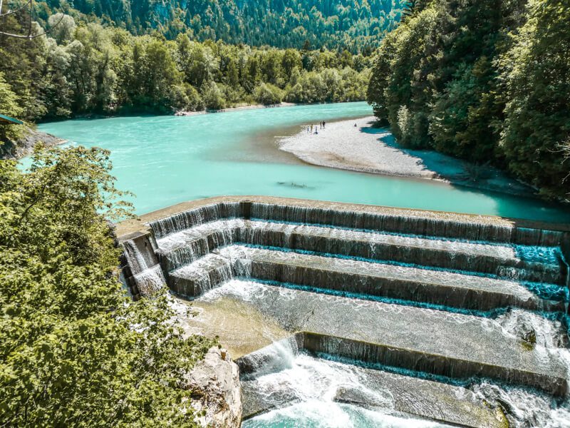 Der Lechfall in Füssen