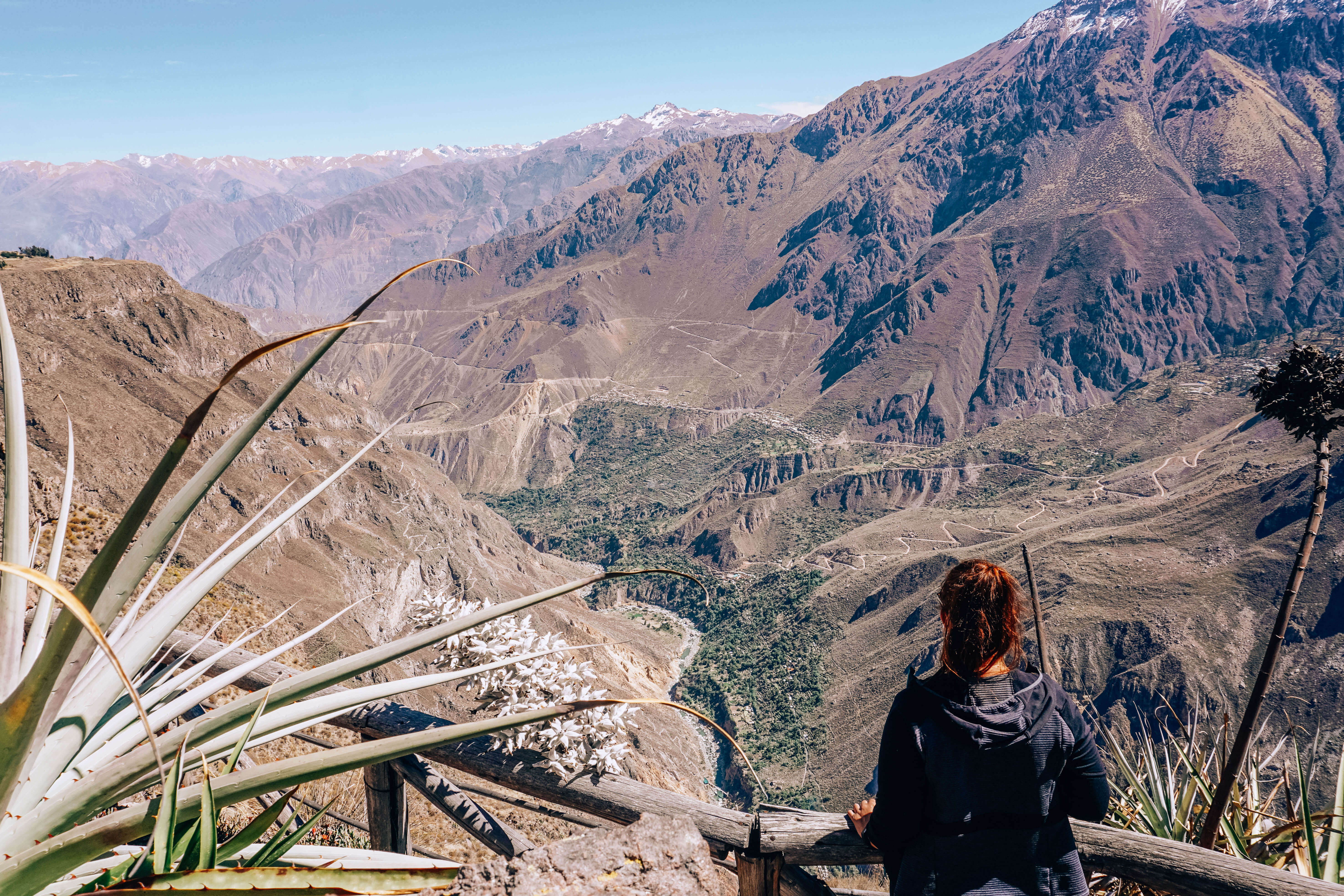 Blick in den ColcaCanyon