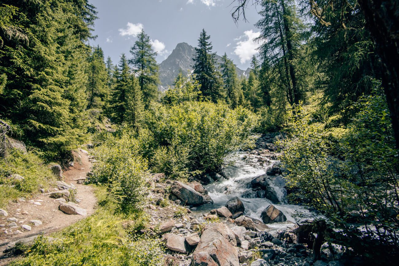 idyllische Wanderung im Kaunertal