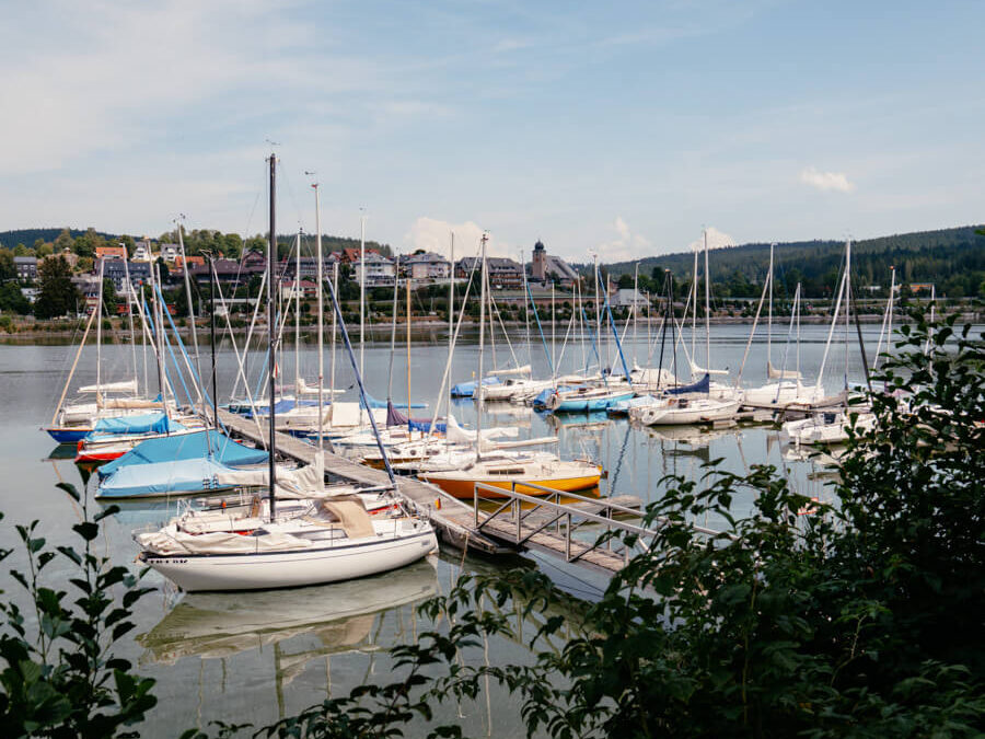 Hafen von Schluchsee
