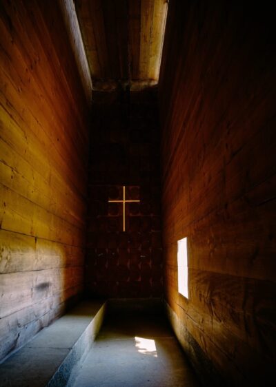 Blick in die Kapelle von Pawson