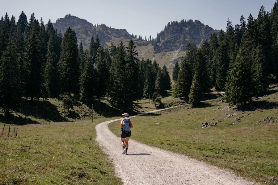 Wanderweg von Schliersee zum Bodenschneidhaus