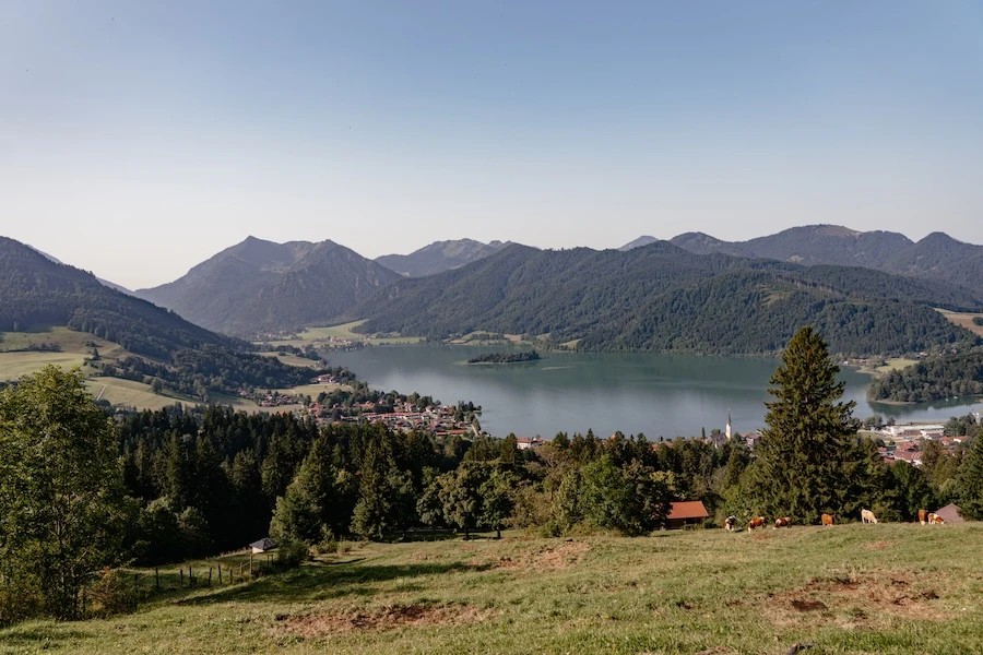 Blick auf den Schliersee