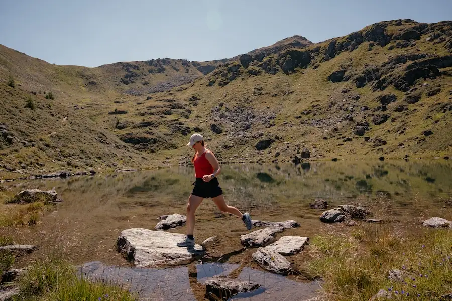 Flyrock beim Springen