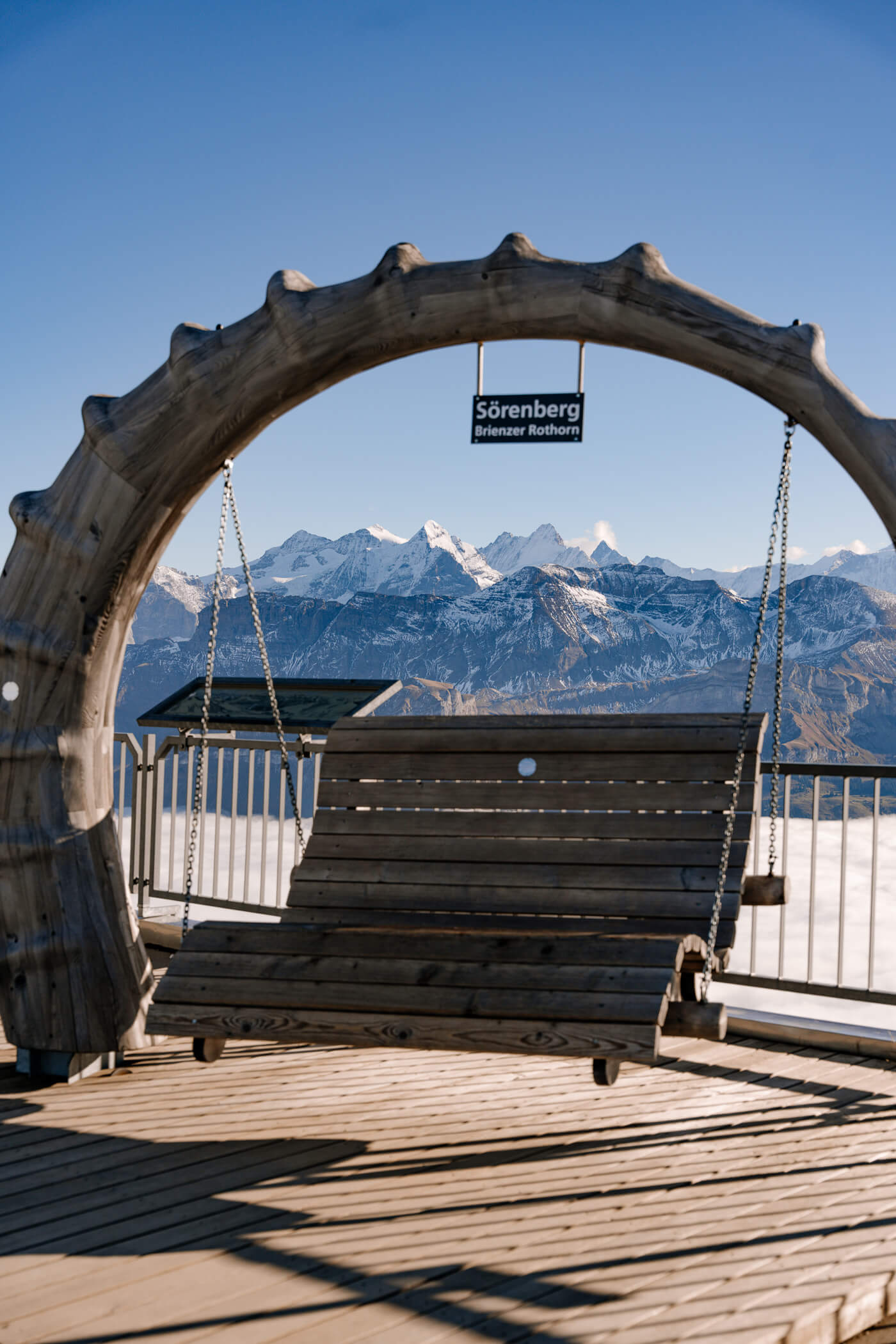 Fototrail Brienzer Rothorn Schaukel
