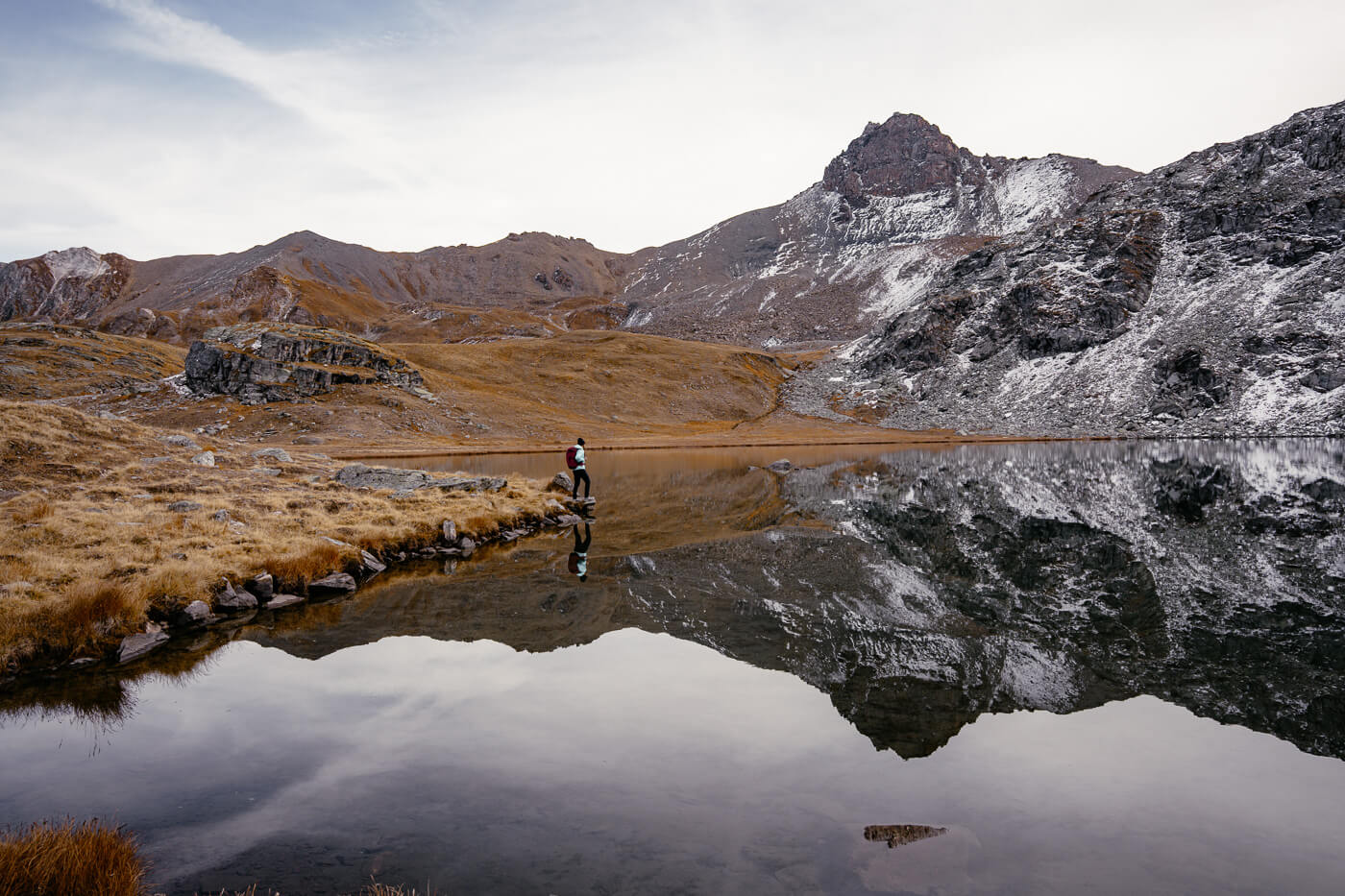 Spiegelung am Lac Louché